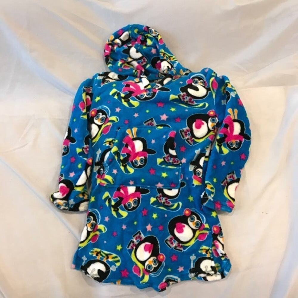 Joe Boxer Fleece Hooded Girl's Gown